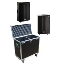 PAIR USED FBT ProMaxx 114a Active Powered Speakers with Twin-Flightcase [40603]