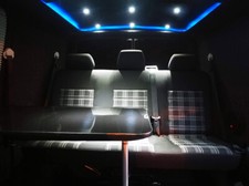 VW T6 Transporter Ultimate Kombi Day van conversion Camper TV Nintendo Heater