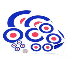 RAF Roundel Mod Stickers