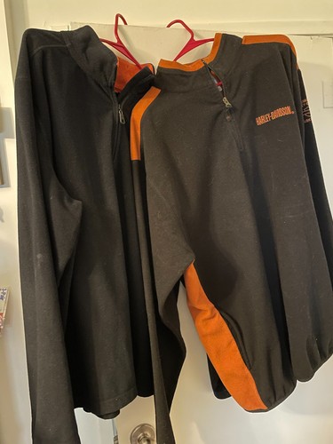Two harley davidson fleece - harley,