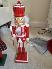 Christmas Large Scrumptious Candy  Nutcracker DECORATION ORNAMENT 35cm