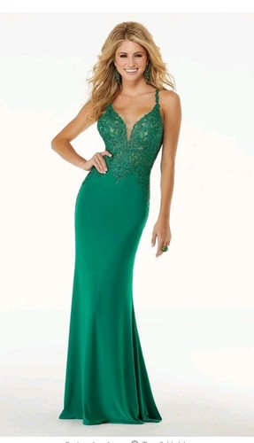 Prom dress emerald green - ,