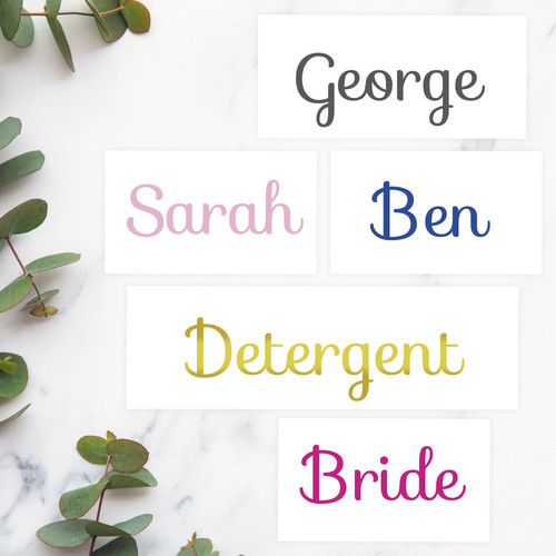 Personalised vinyl name - personalised,