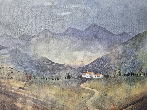Scottish highlands cottage - scottish,
