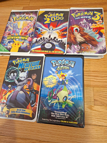 Tested pokemon vhs lot - vhs,