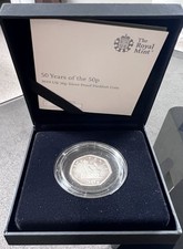 2019 UK 50p Silver Proof