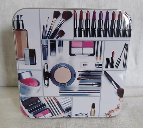 Decorative makeup tin great - makeup, tin.