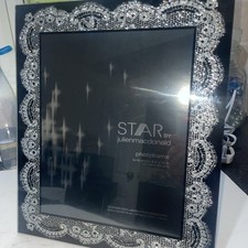 Star By Julien MacDonald Photo Frame 33cm X 28cm Black & Silver