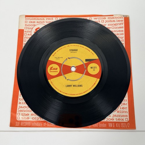 Larry williams strange - strange, 7”