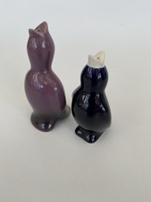 2 x Pie Steam Funnel Birds Mason Cash Aubergine Purple & Blue White Unbranded