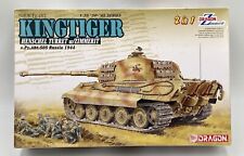 Dragon 6840 Sd.Kfz 182 King Tiger Henschel Turret W/Zimmerit 1:35 Tank Model Kit