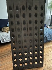 Original French Oak Chateau Riddling Rack 120 bottle holder