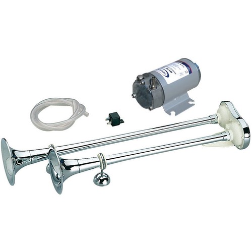 Rim double horn chrome - double,