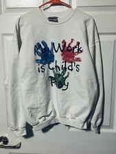 Custom Sweatshirt 'My Work is