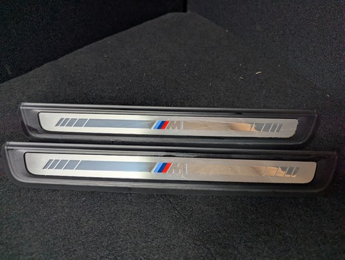 Pair door sill steps - of,