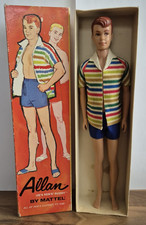 Vintage 1960 Mattel ALLAN DOLL