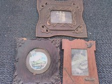 Art Nouveau Wooden Photo Frame