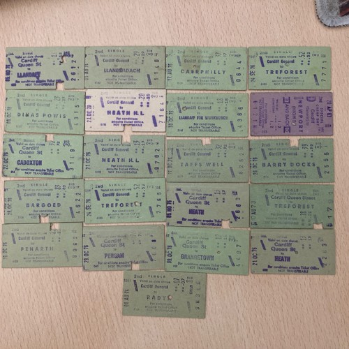 Railway ticket 21 x - , 21.