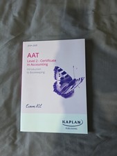 AAT Level 2 Introduction of Bookkeeping - Exam Kit by Kaplan Publishing