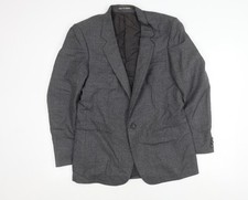 Pierre Pascal Men's Grey Blazer 40R Regular Fit