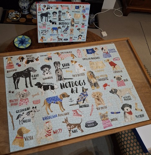 Hotdogs 1000 piece jigsaw - hotdogs,