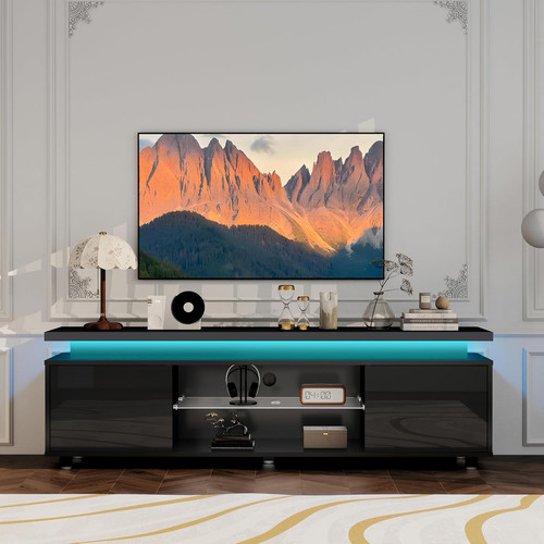 Stand high gloss unit - high, tv