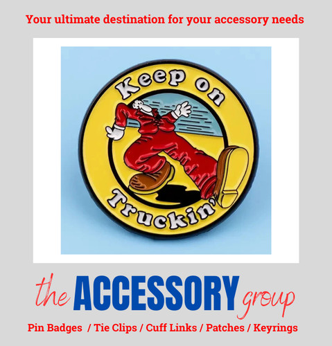 New keep truckin pin - keep, on