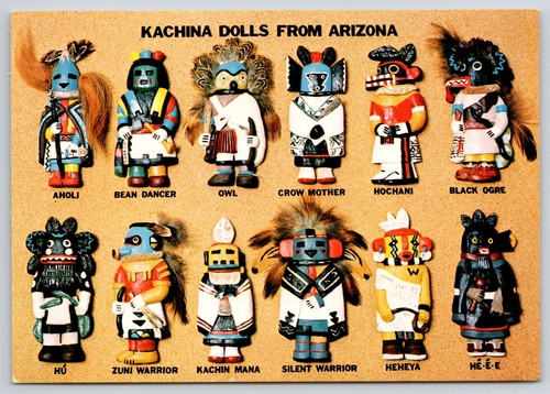 Hopi zuni kachina dolls from - zuni,