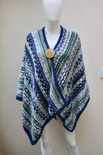 Pachamama blue wool - blue,