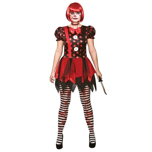 Ladies horror clown halloween - ladies,