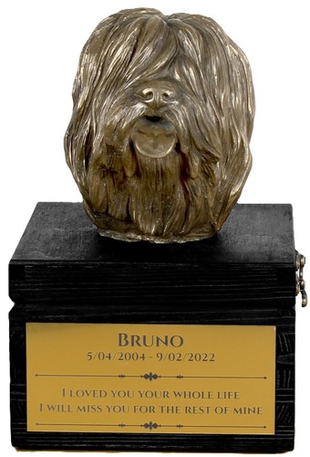 Polish lowland sheepdog black - lowland,