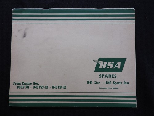 Original 1960 bsa model b40 - bsa,