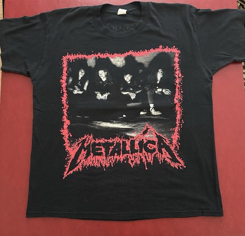 Vintage metallica shirt tour - metallica,