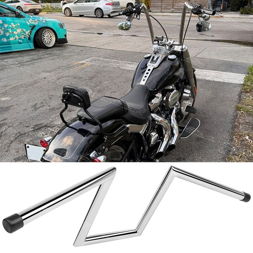Chrome drag bar handlebar - 1",