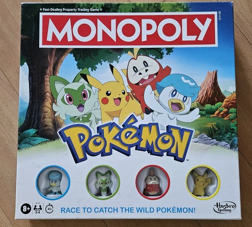 Pokemon monopoly board game - board,