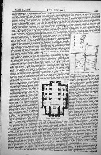 Original old antique print - old,