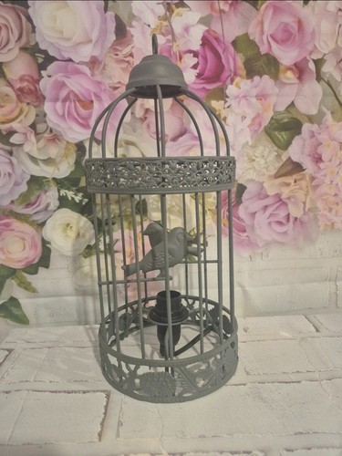 Birdcage table lamp grey - table,