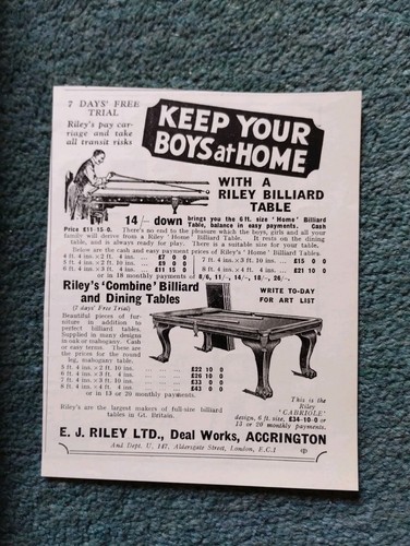 Sk283 ephemera 1930 - sk283, advert