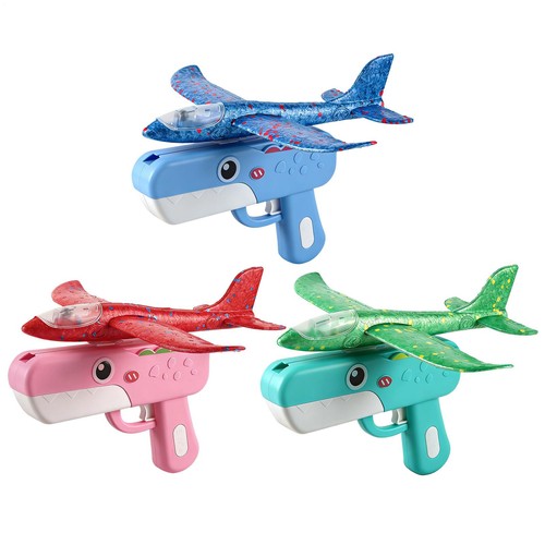 Dinosaur foam glider launch - dinosaur,