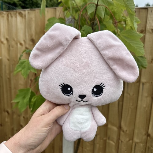 White pink spot - white, bunny