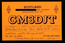 1 x QSL Card Radio Scotland