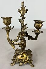 Antique French Rococo 2-Arm