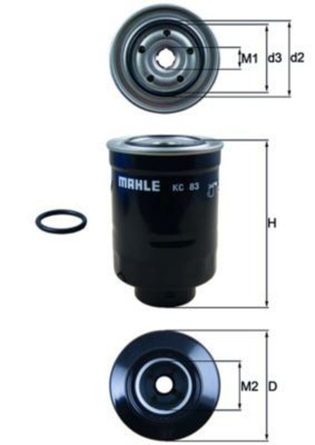 Mahle fuel filter - mahle,