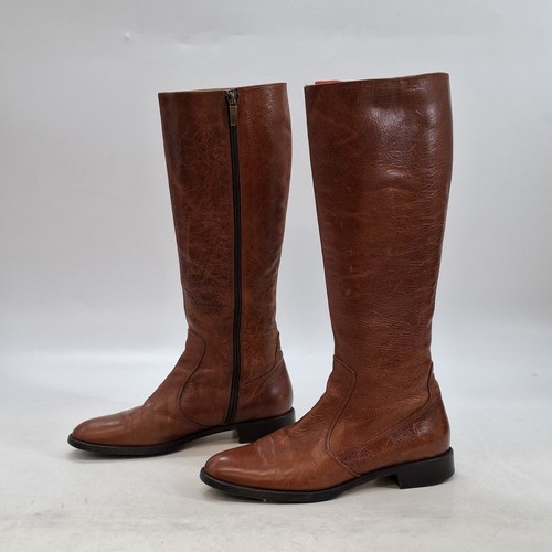 Hobbs london brown leather - london,