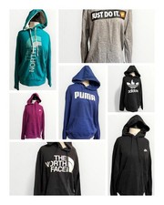 Nike Adidas PUMA The North Face Hoodie Sweatshirt Bundle Size M Women's
