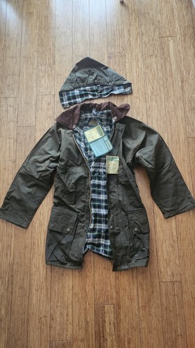 Mac harris olive hooded - harris, xs