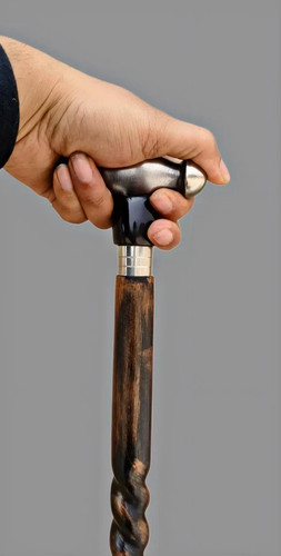 Walking stick hammer cane - stick, hammer,