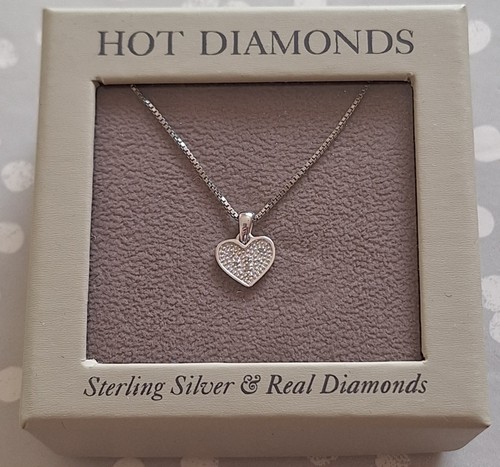 Hot diamonds heart necklace - heart,