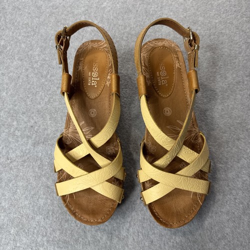 Bussola womens strappy wedge - womens,