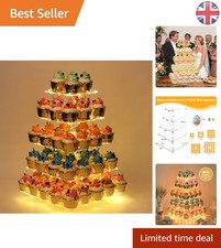 5-Tier Acrylic Cupcake Stand